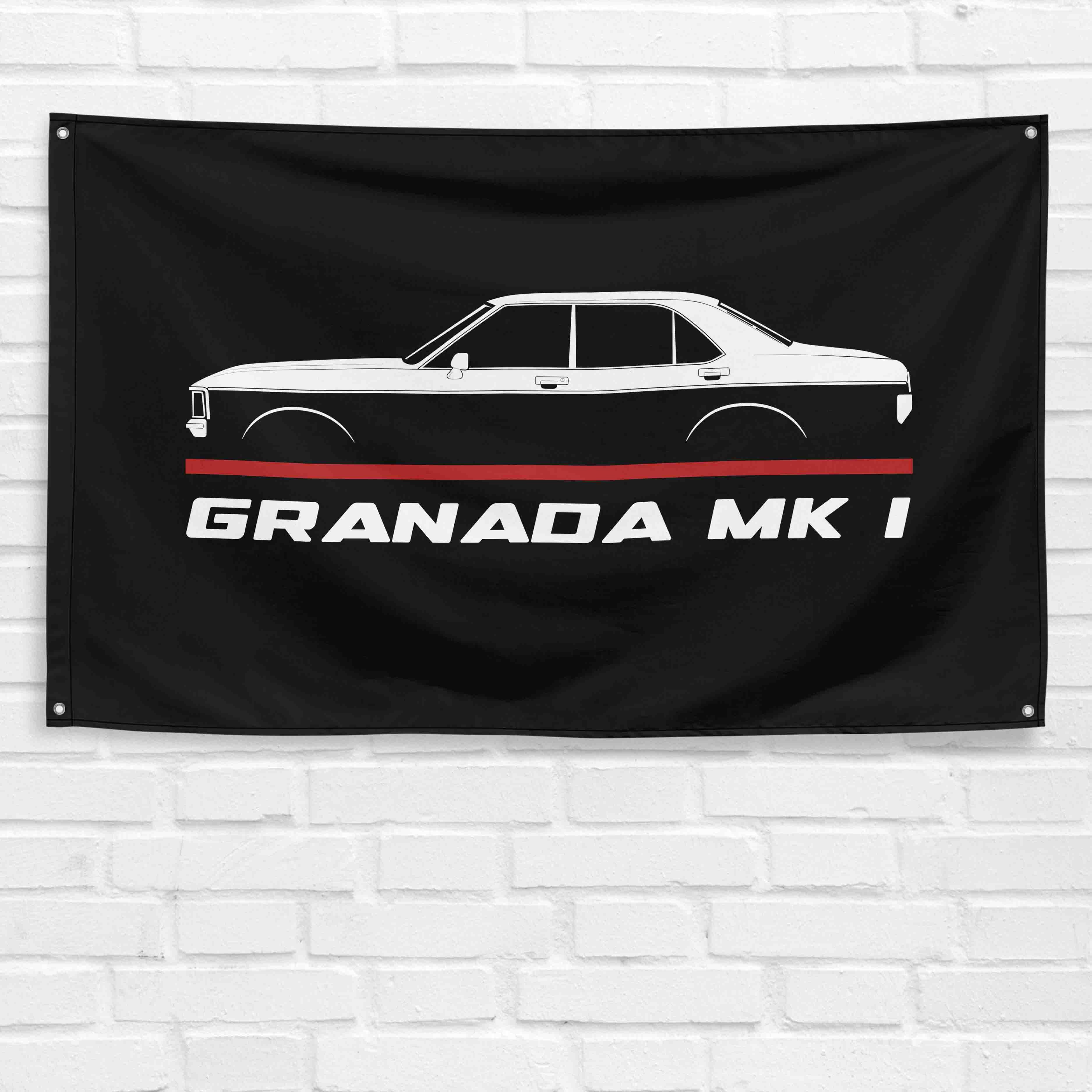 Granada MK I 1972-1977 3x5 ft Flag Garage Wall Decor Birthday Gift Banner