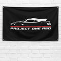 Project One R50 2022 3x5 ft Flag Garage Wall Decor Birthday Gift Banner