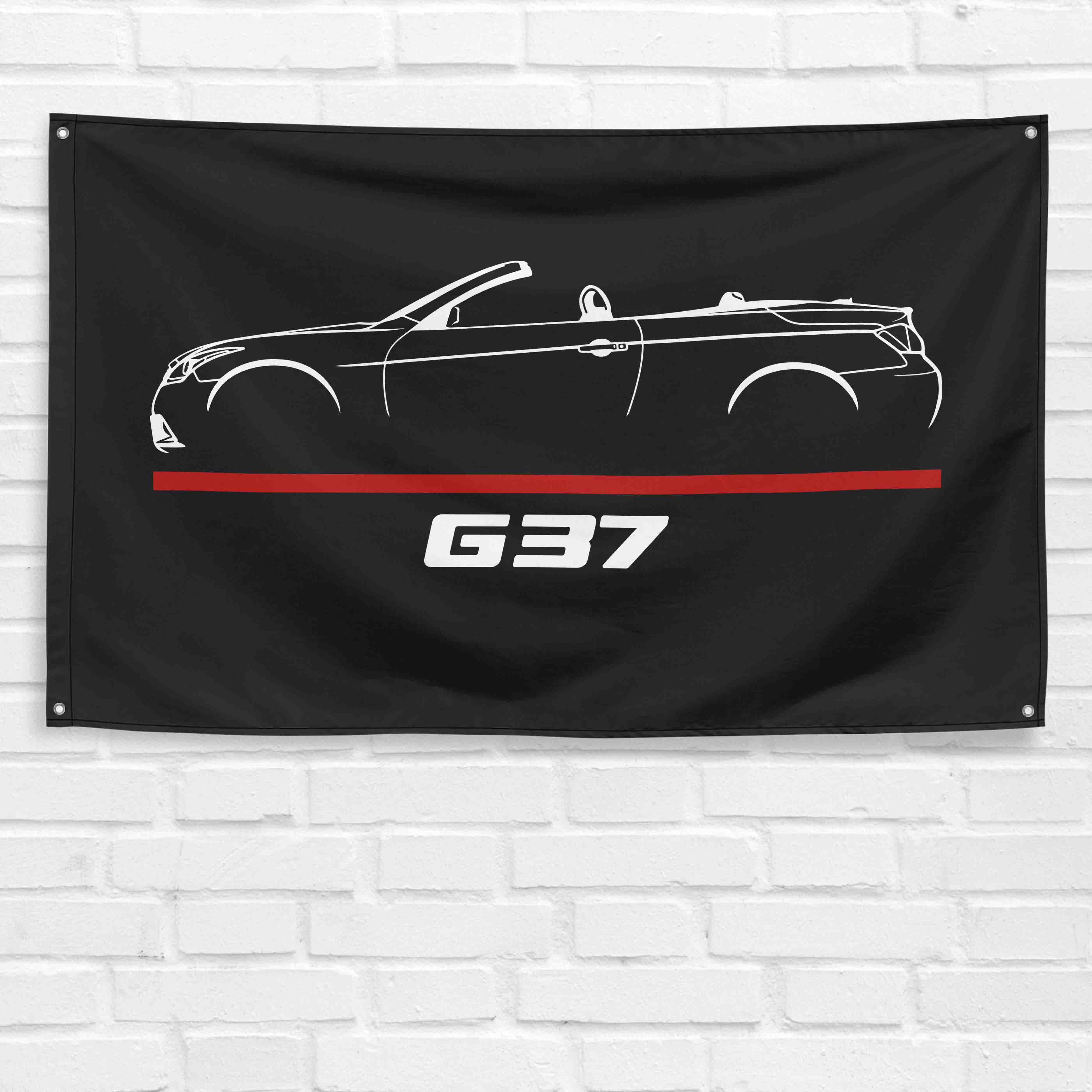 G37 2012 3x5 ft Flag Garage Wall Decor Birthday Gift Banner
