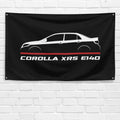 Corolla XRS E140 2008-2013 3x5 ft Flag Garage Wall Decor Birthday Gift Banner