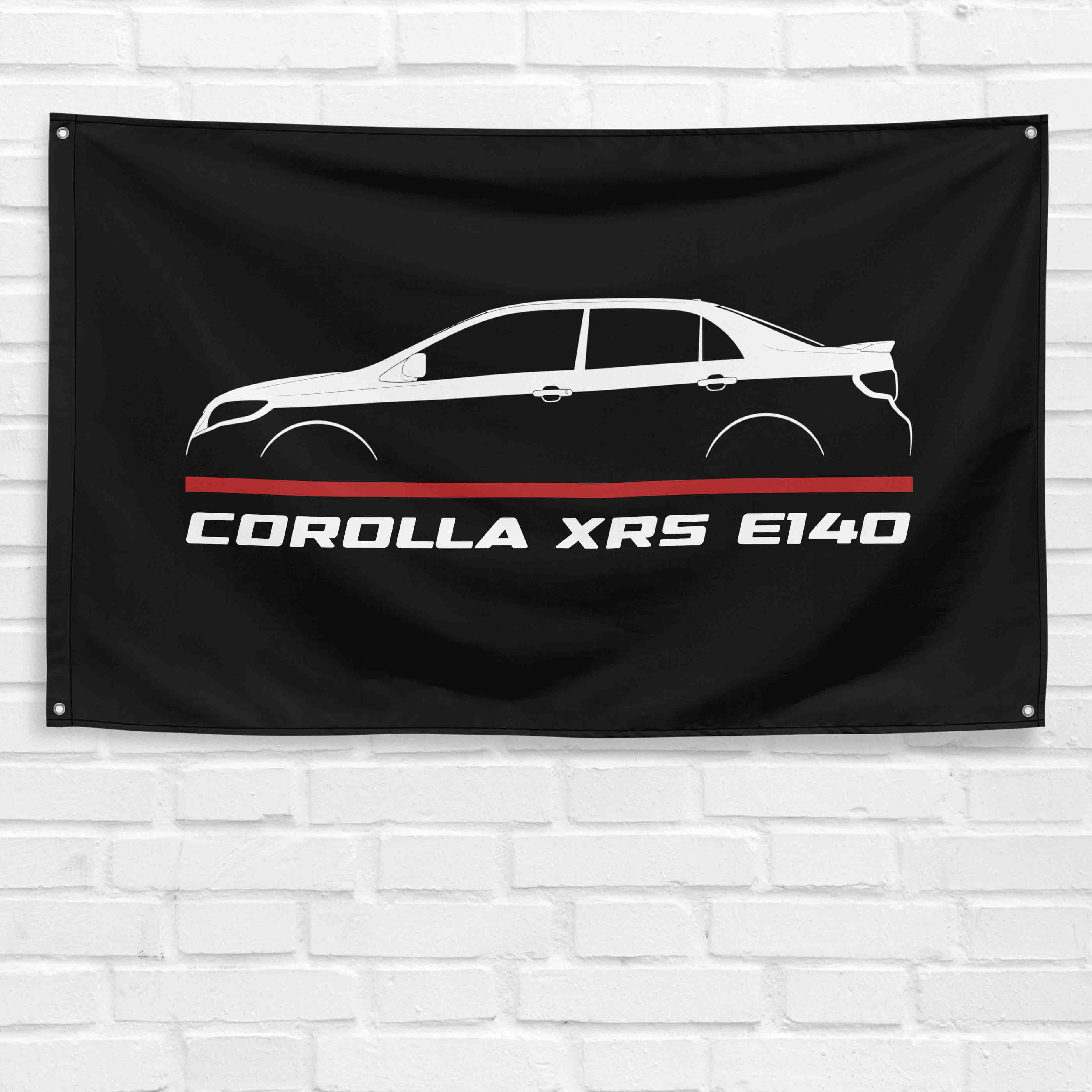 Corolla XRS E140 2008-2013 3x5 ft Flag Garage Wall Decor Birthday Gift Banner