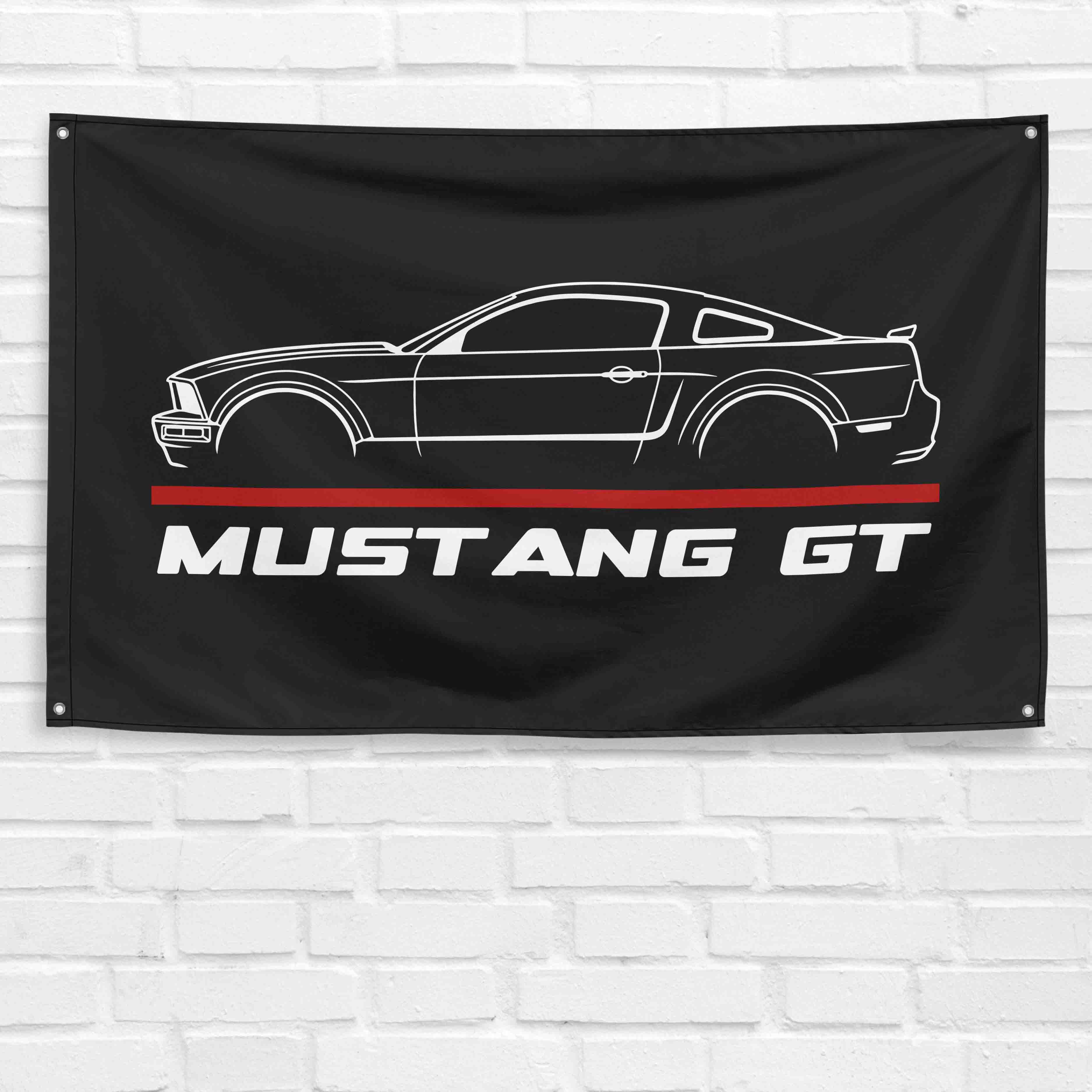Mustang GT 2006 3x5 ft Flag Garage Wall Decor Birthday Gift Banner