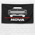 Nova 1966 3x5 ft Flag Garage Wall Decor Birthday Gift Banner