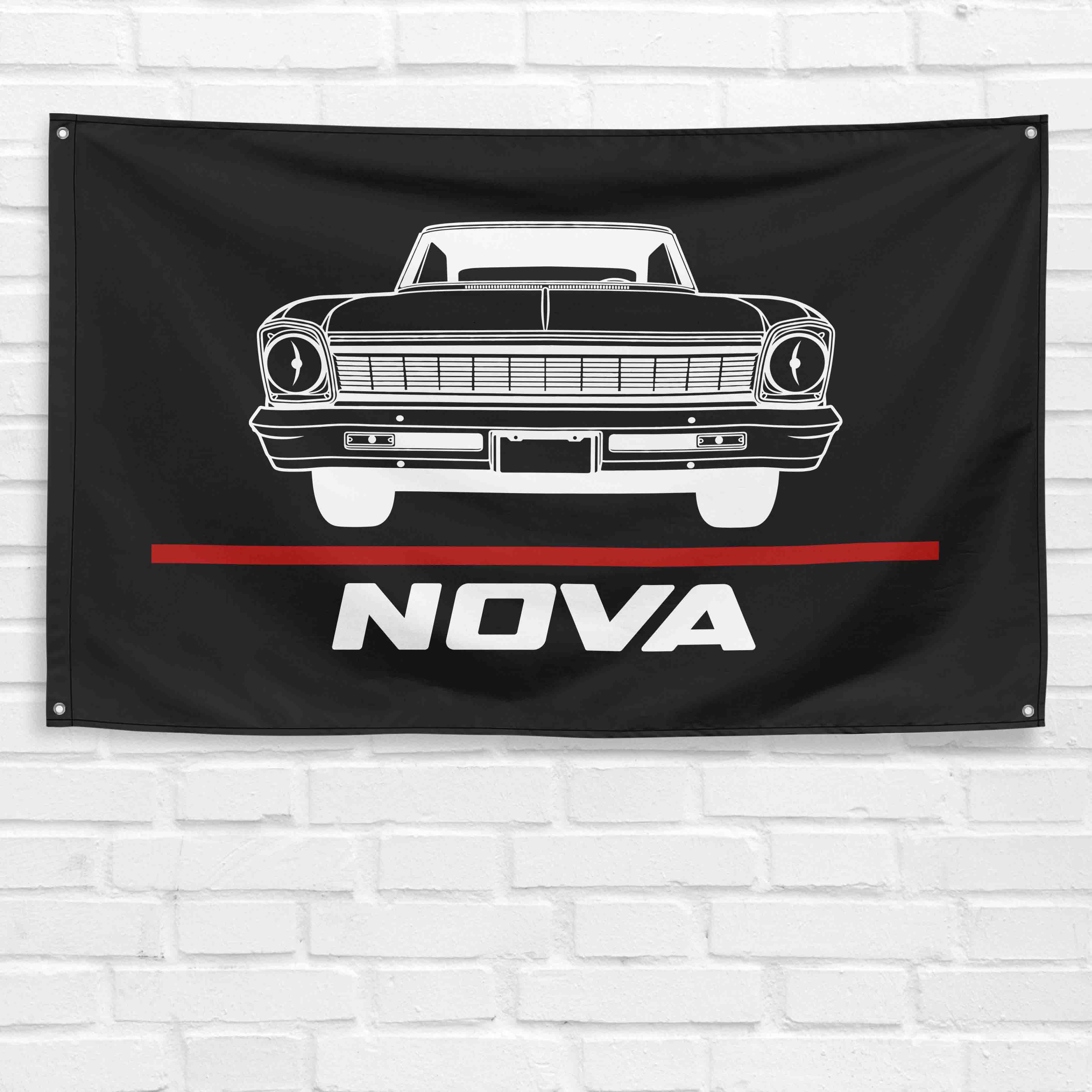 Nova 1966 3x5 ft Flag Garage Wall Decor Birthday Gift Banner