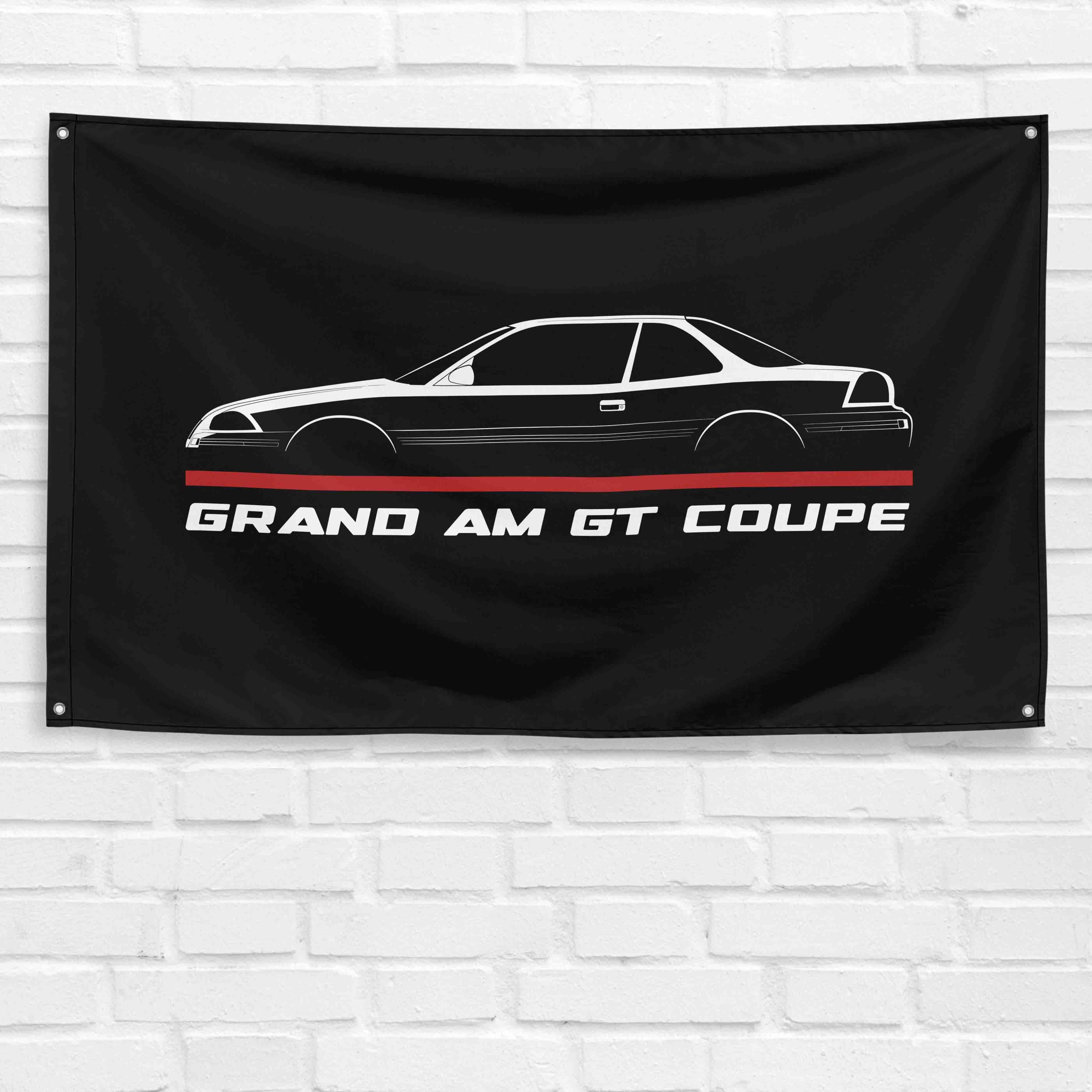 Grand Am GT Coupe 1992-1998 3x5 ft Flag Garage Wall Decor Birthday Gift Banner