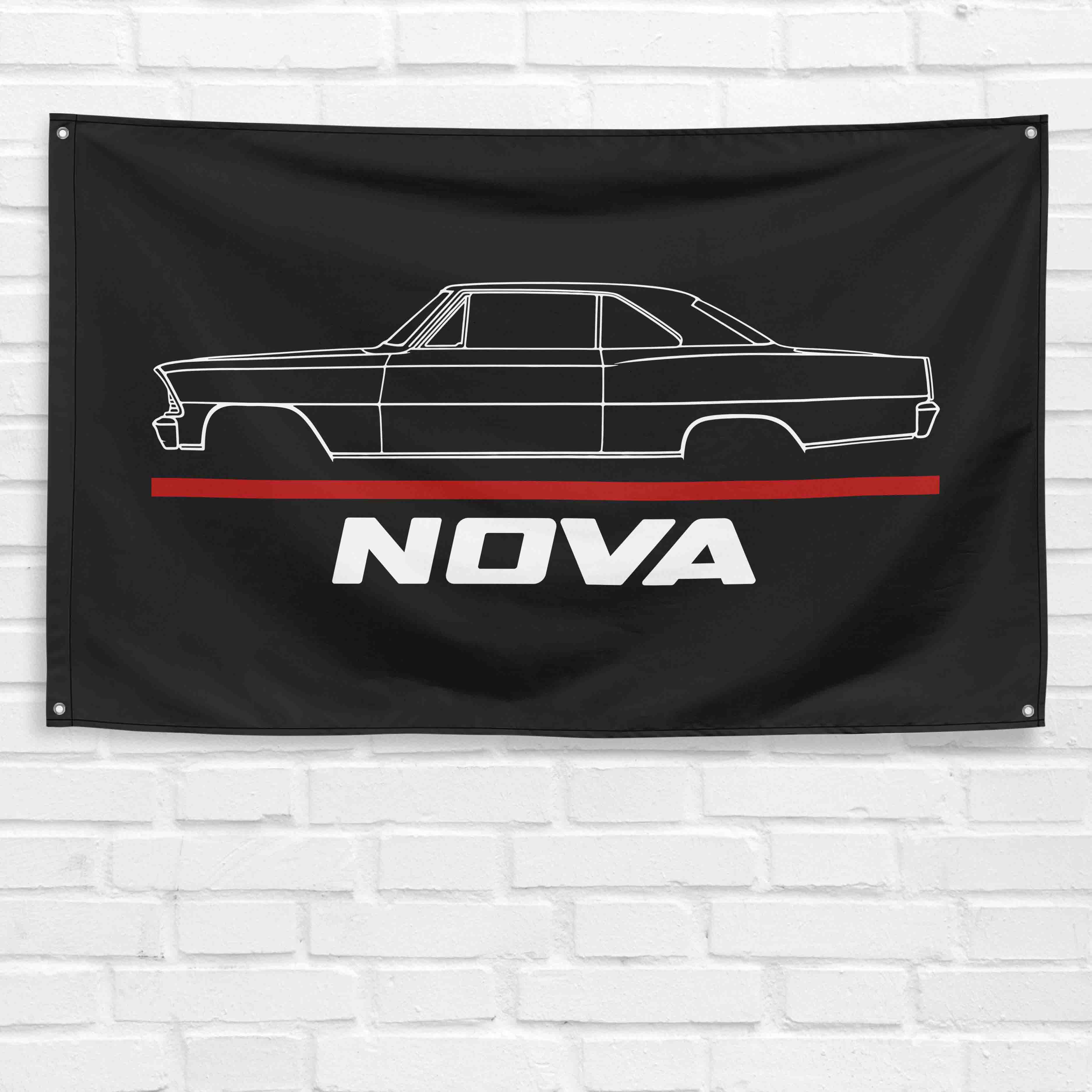 Nova 1967 3x5 ft Flag Garage Wall Decor Birthday Gift Banner