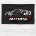 Artura 3x5 ft Flag Garage Wall Decor Birthday Gift Banner