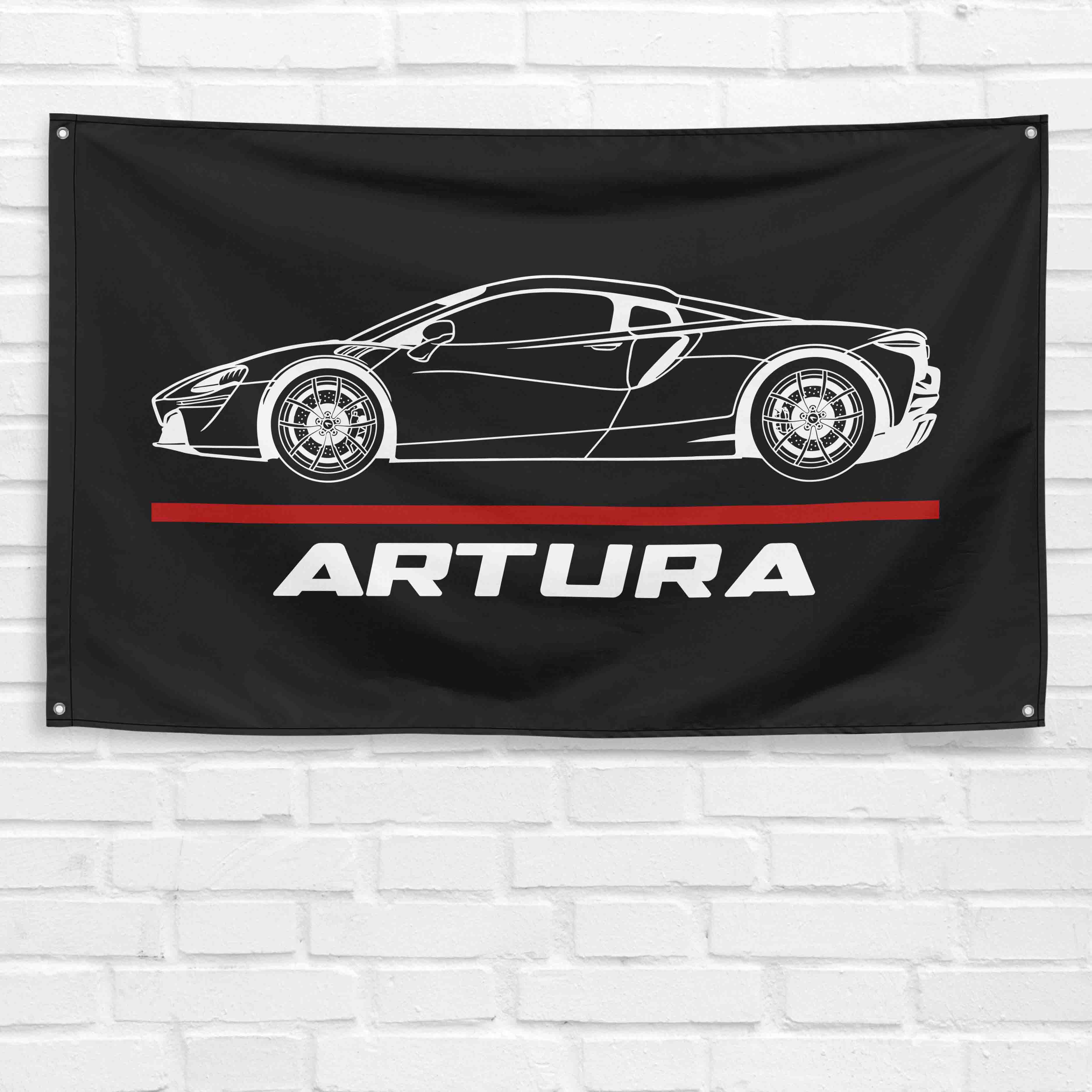 Artura 3x5 ft Flag Garage Wall Decor Birthday Gift Banner