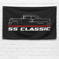 1955 Classic 3x5 ft Flag Garage Wall Decor Birthday Gift Banner