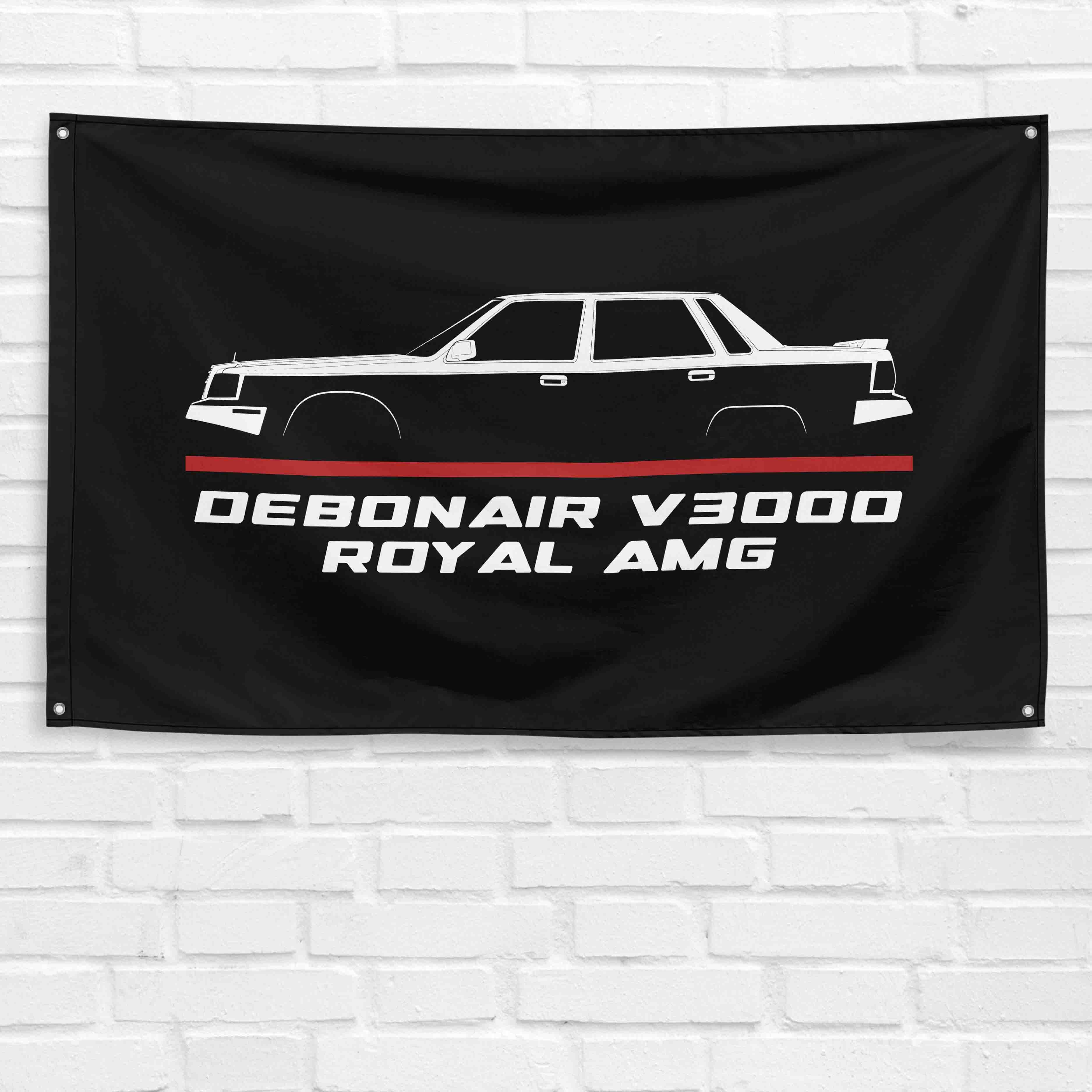 Debonair V3000 Royal AMG 1986-1989 3x5 ft Flag Garage Wall Decor Banner
