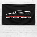 Gallardo LP 560-4 2008-2012 3x5 ft Flag Garage Wall Decor Birthday Gift Banner
