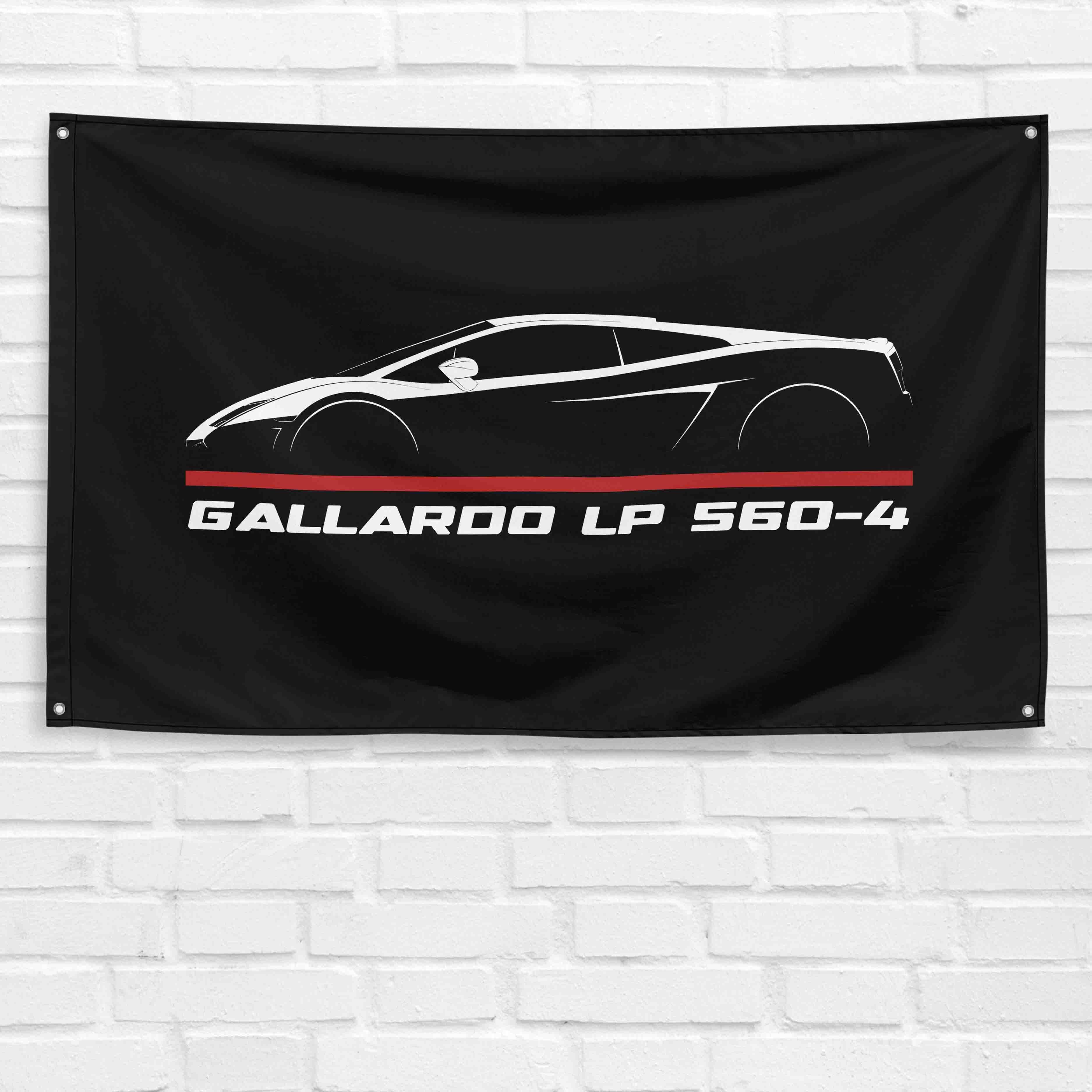 Gallardo LP 560-4 2008-2012 3x5 ft Flag Garage Wall Decor Birthday Gift Banner