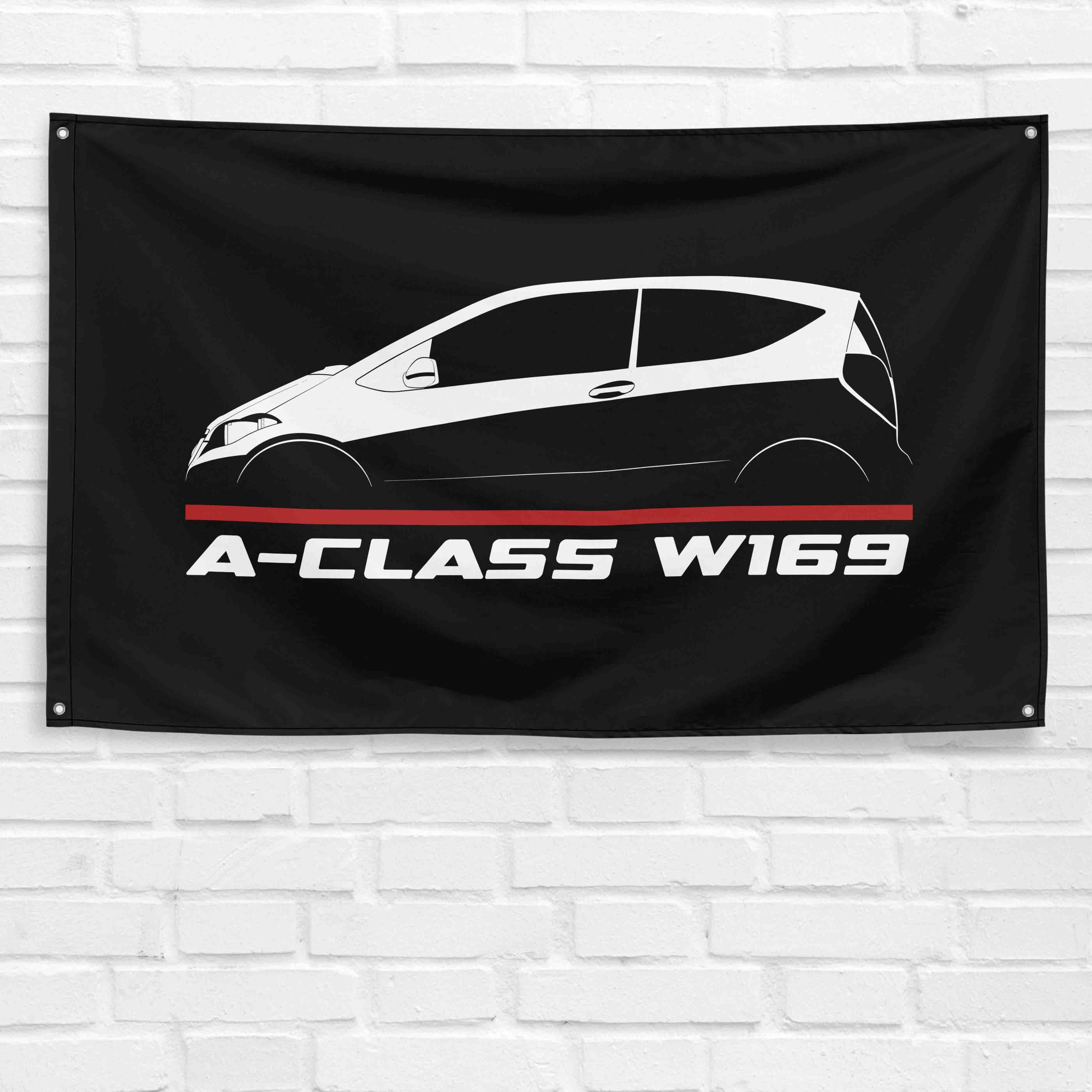 A-Class W169 2004-2012 3x5 ft Flag Garage Wall Decor Birthday Gift Banner