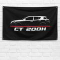 CT 200h 2010-2014 3x5 ft Flag Garage Wall Decor Birthday Gift Banner