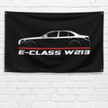 E-Class W213 2016-2022 3x5 ft Flag Garage Wall Decor Birthday Gift Banner
