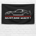 Mustang Mach 1 2004 3x5 ft Flag Garage Wall Decor Birthday Gift Banner