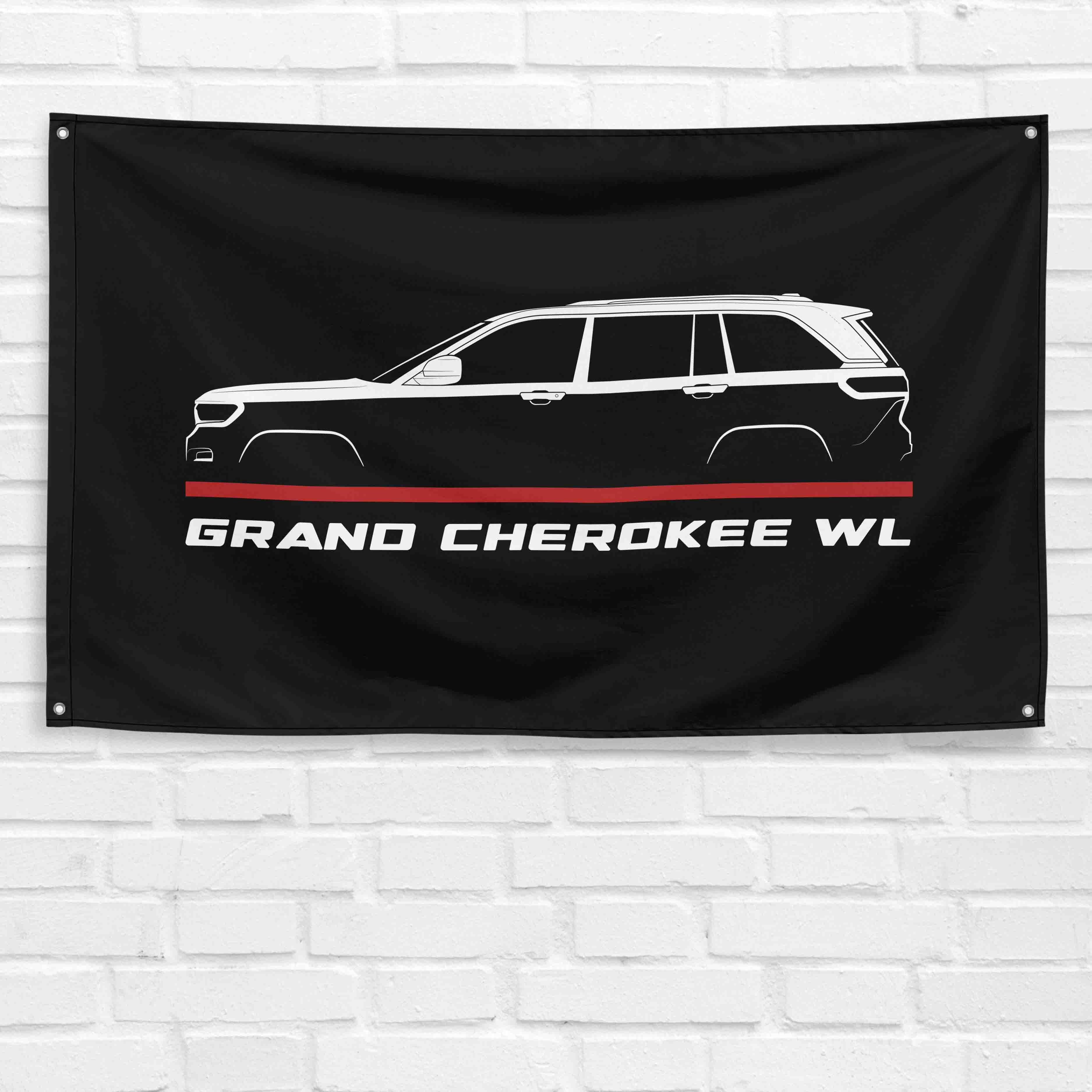 Grand Cherokee WL 2021-2022 3x5 ft Flag Garage Wall Decor Birthday Gift Banner
