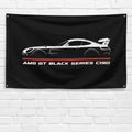 AMG GT Black Series C190 2020 3x5 ft Flag Garage Wall Decor Birthday Gift Banner