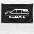 Hearse 3x5 ft Flag Garage Wall Decor Birthday Gift Banner