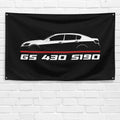 GS 430 S190 2006-2011 3x5 ft Flag Garage Wall Decor Birthday Gift Banner