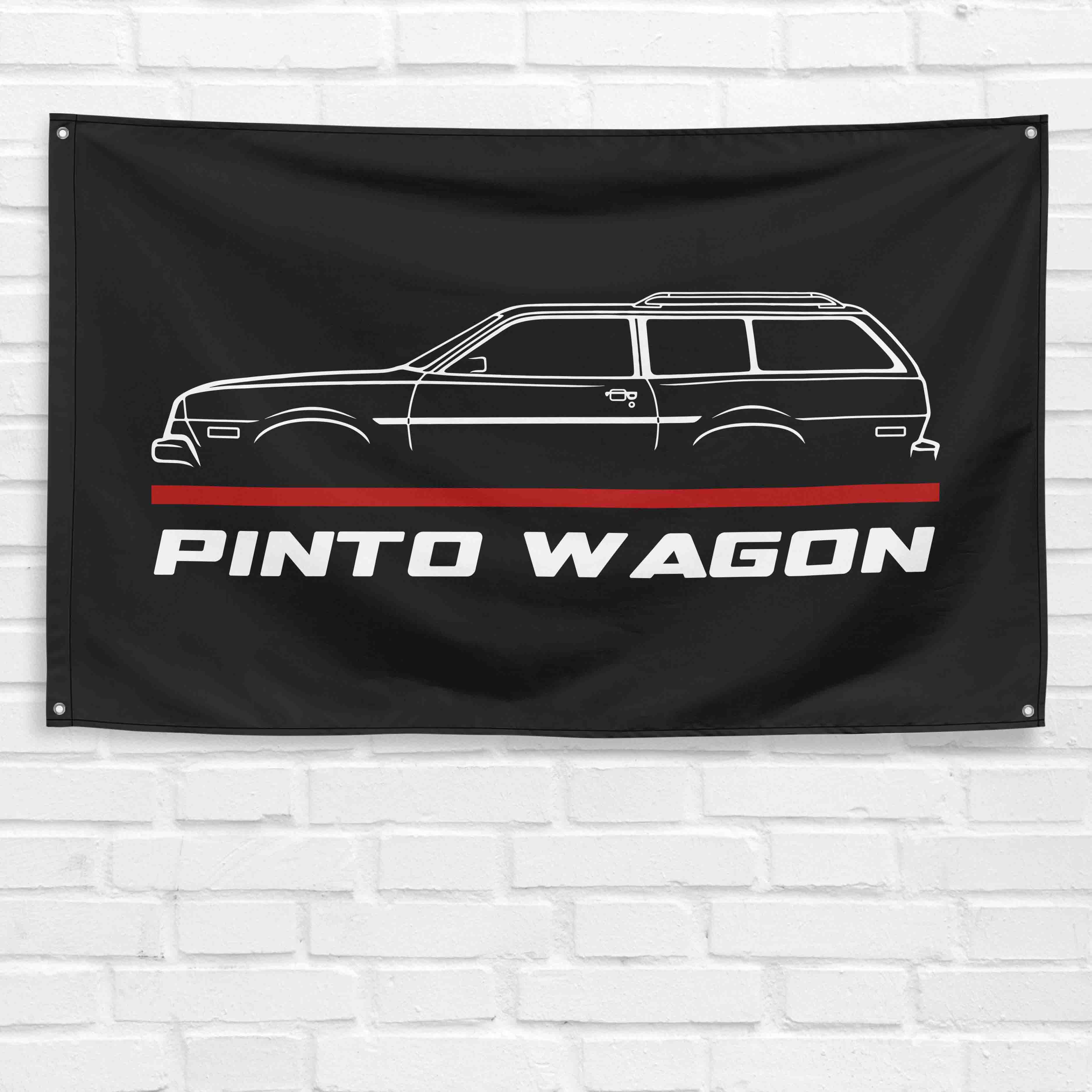 Pinto Wagon 1977 3x5 ft Flag Garage Wall Decor Birthday Gift Banner