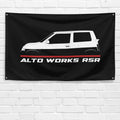 Alto Works RSR 1991-1994 3x5 ft Flag Garage Wall Decor Birthday Gift Banner