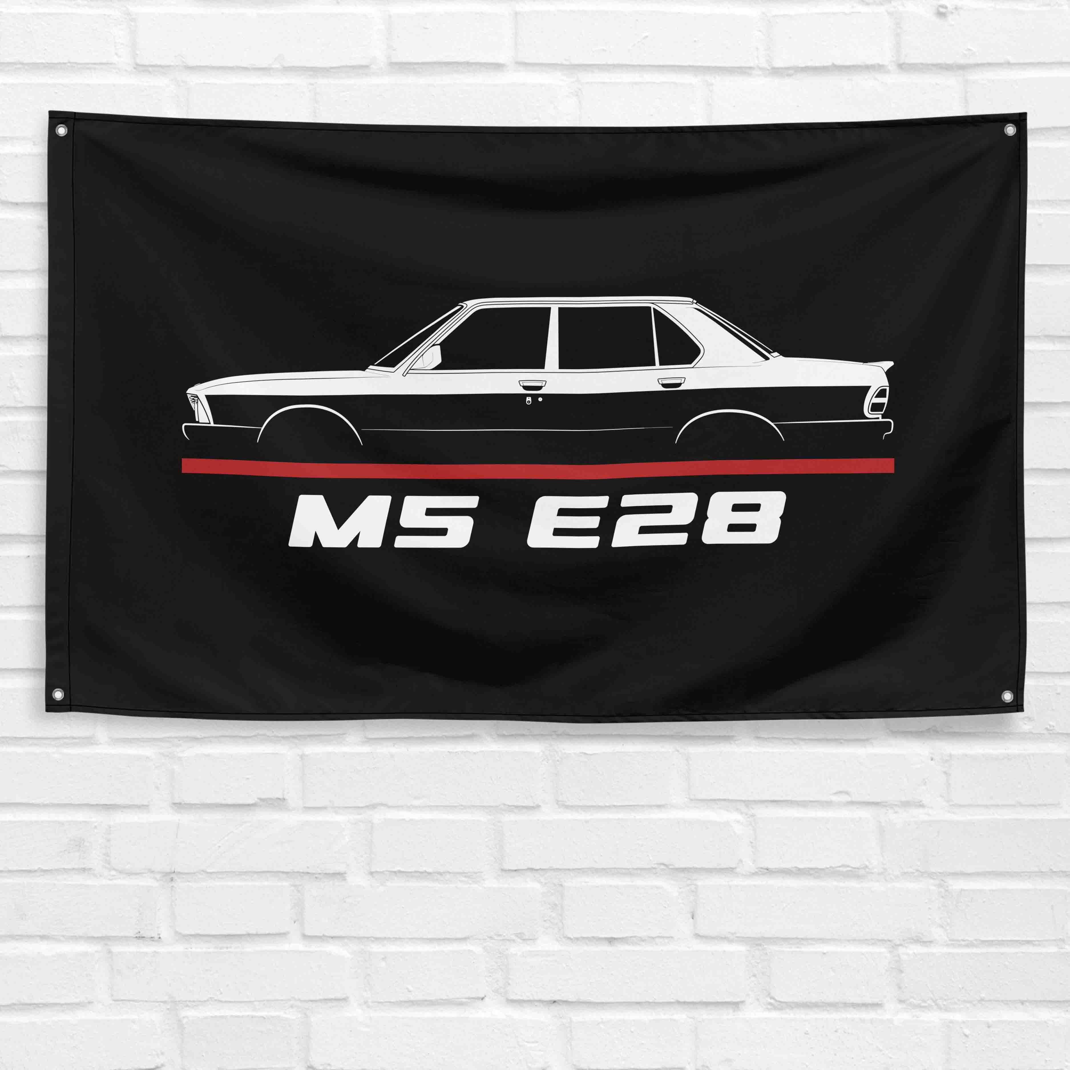 M5 E28 1984-1988 3x5 ft Flag Garage Wall Decor Birthday Gift Banner