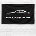 E-Class W211 2002-2009 3x5 ft Flag Garage Wall Decor Birthday Gift Banner