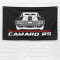 Camaro RS 1969 3x5 ft Flag Garage Wall Decor Birthday Gift Banner