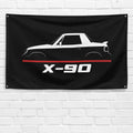 X-90 1995-1998 3x5 ft Flag Garage Wall Decor Birthday Gift Banner