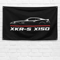 XKR-S X150 2011-2014 3x5 ft Flag Garage Wall Decor Birthday Gift Banner