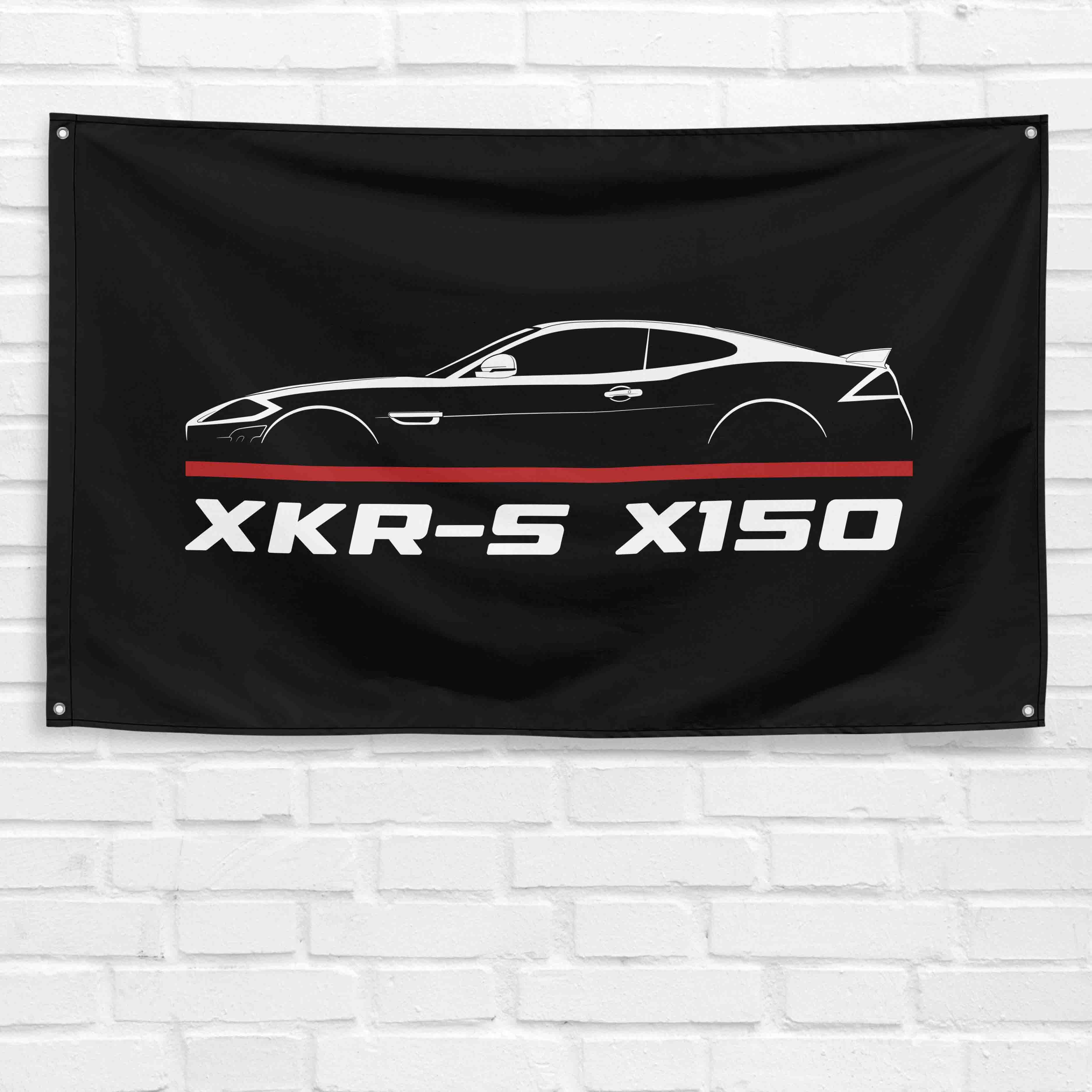XKR-S X150 2011-2014 3x5 ft Flag Garage Wall Decor Birthday Gift Banner