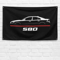 S80 2006-2016 3x5 ft Flag Garage Wall Decor Birthday Gift Banner