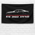 ES 350 XV40 2006-2012 3x5 ft Flag Garage Wall Decor Birthday Gift Banner