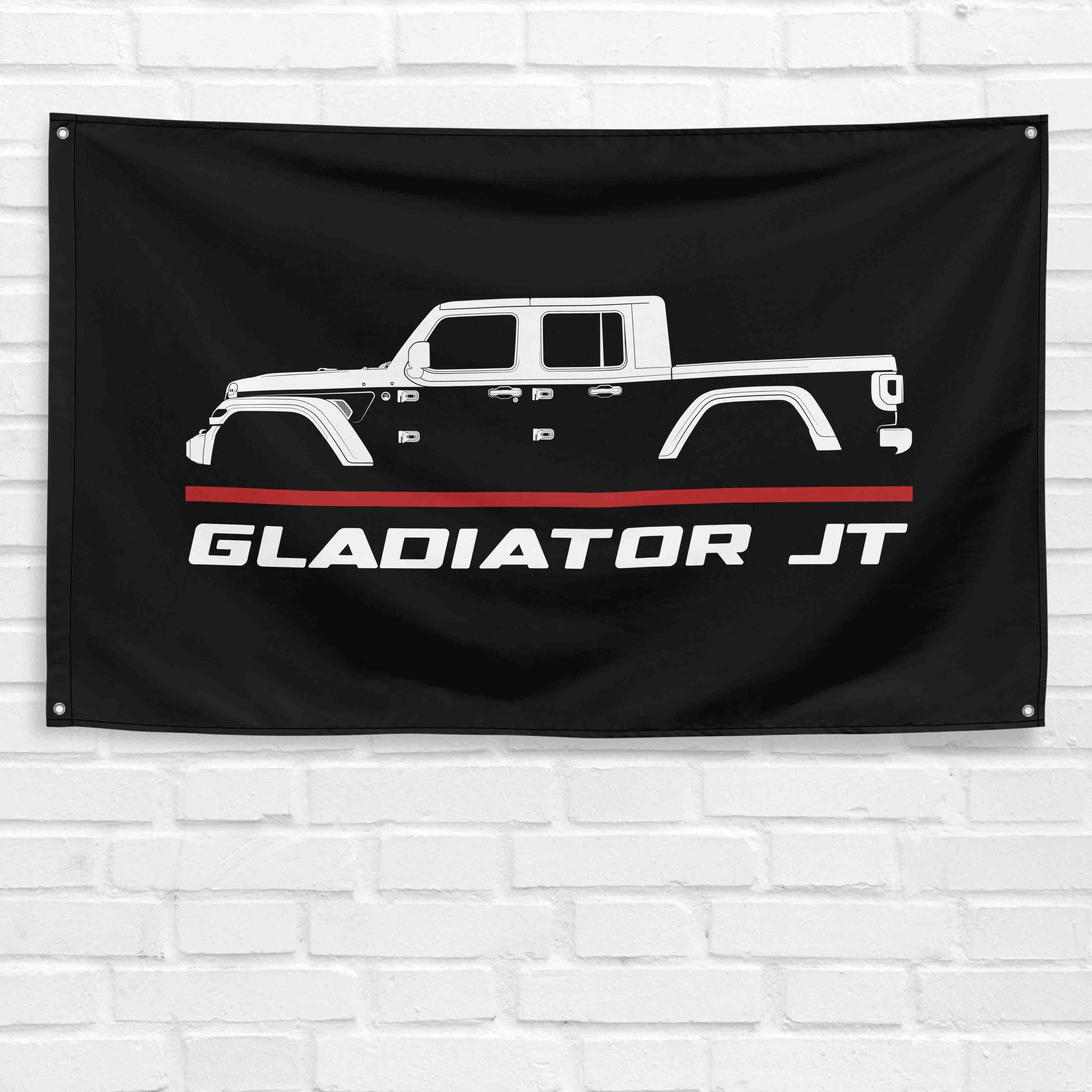 Gladiator JT 2020-2022 3x5 ft Flag Garage Wall Decor Birthday Gift Banner