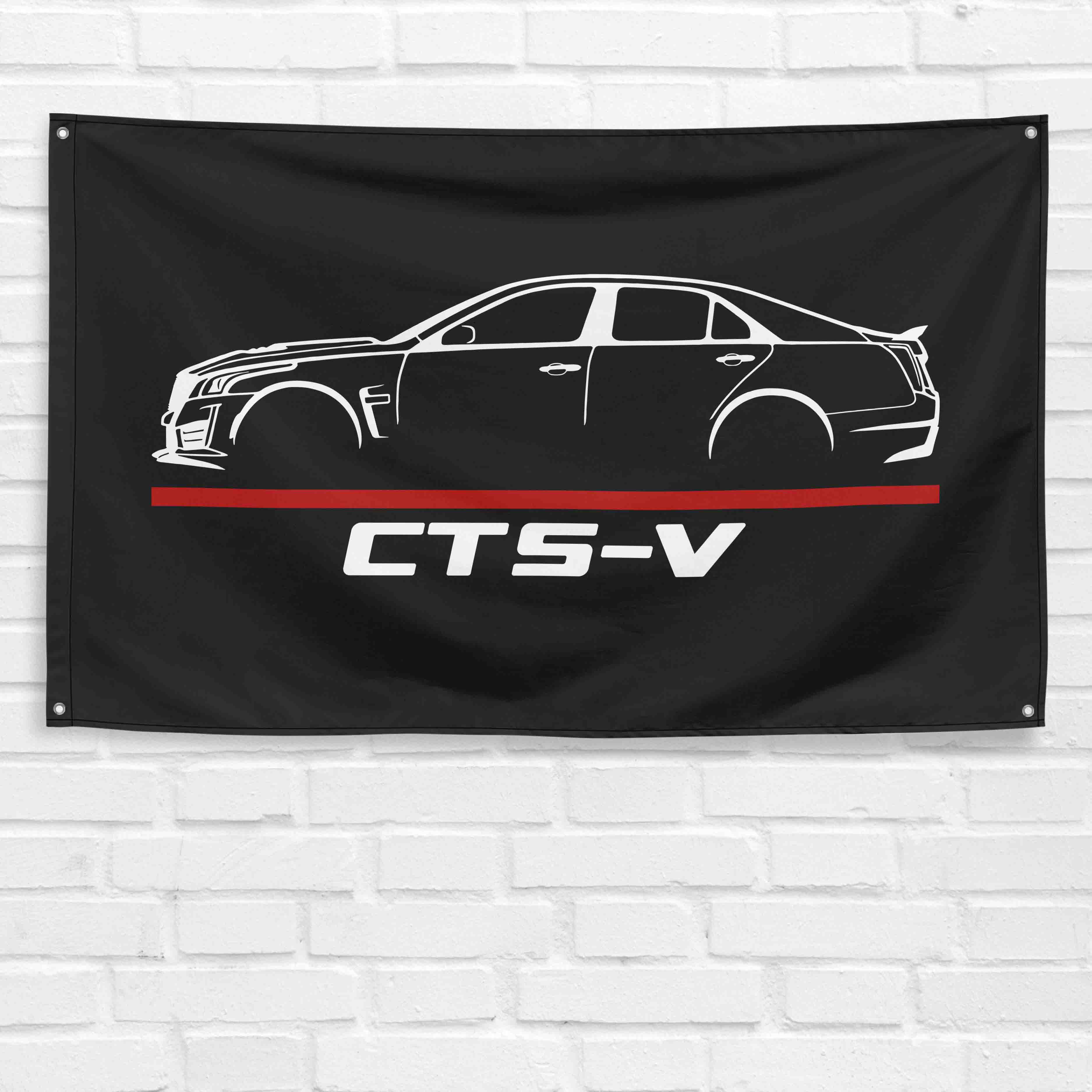 CTS-V 2016 3x5 ft Flag Garage Wall Decor Birthday Gift Banner