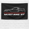Mustang GT 1999 3x5 ft Flag Garage Wall Decor Birthday Gift Banner