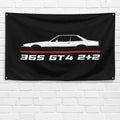 365 GT4 2+2 3x5 ft Flag Garage Wall Decor Birthday Gift Banner
