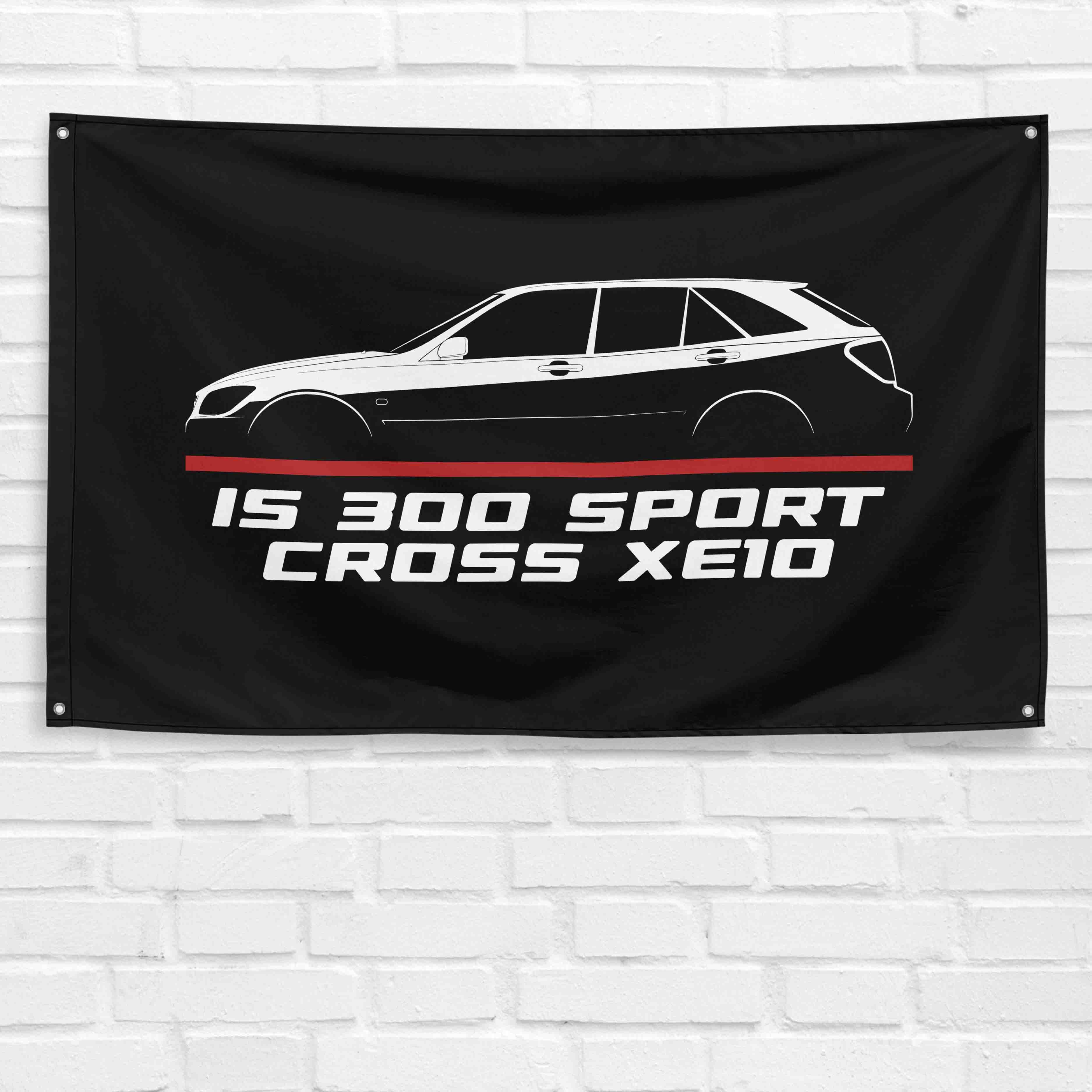 IS 300 Sportcross XE10 2001-2005 3x5 ft Flag Garage Wall Decor Banner