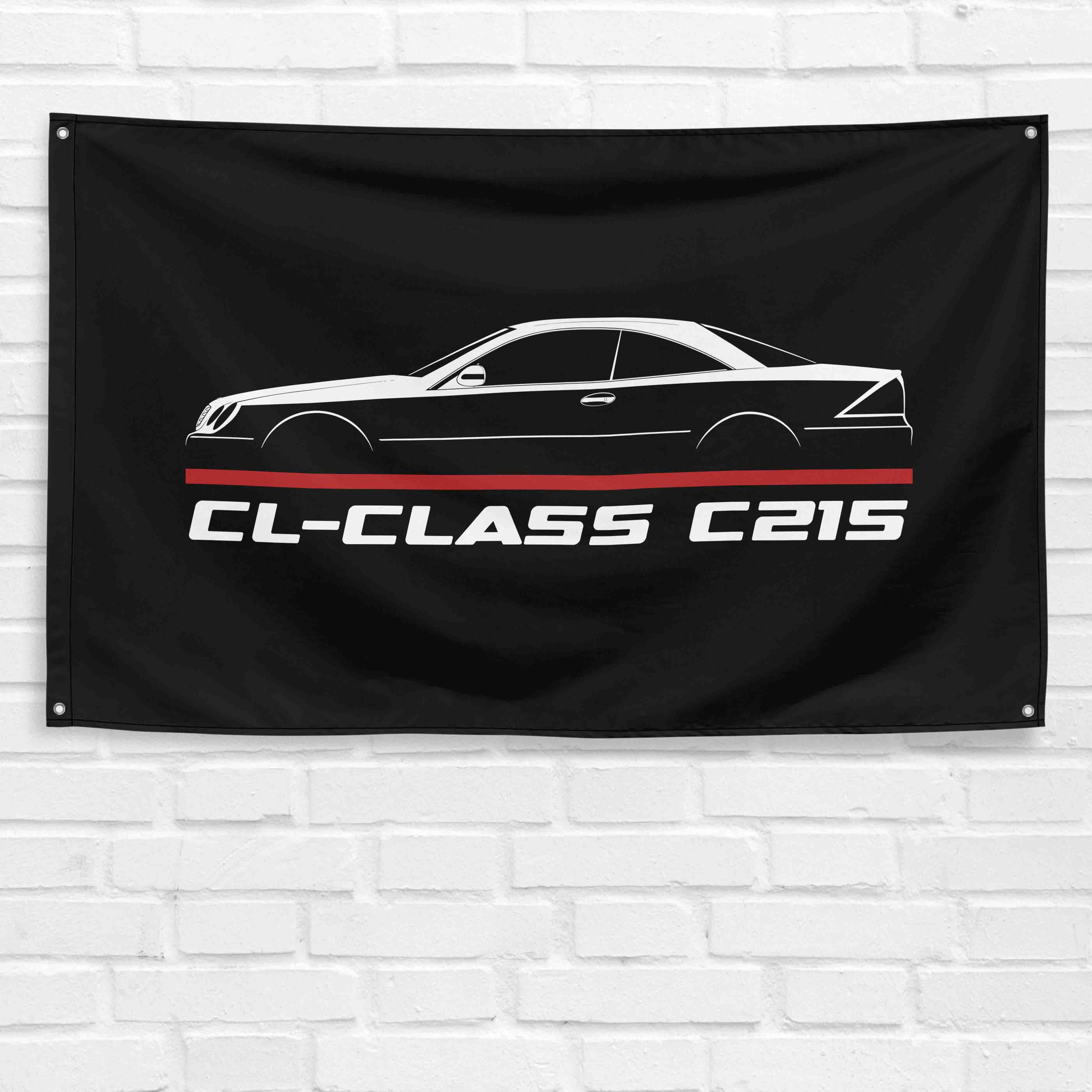 CL-Class C215 1999-2006 3x5 ft Flag Garage Wall Decor Birthday Gift Banner