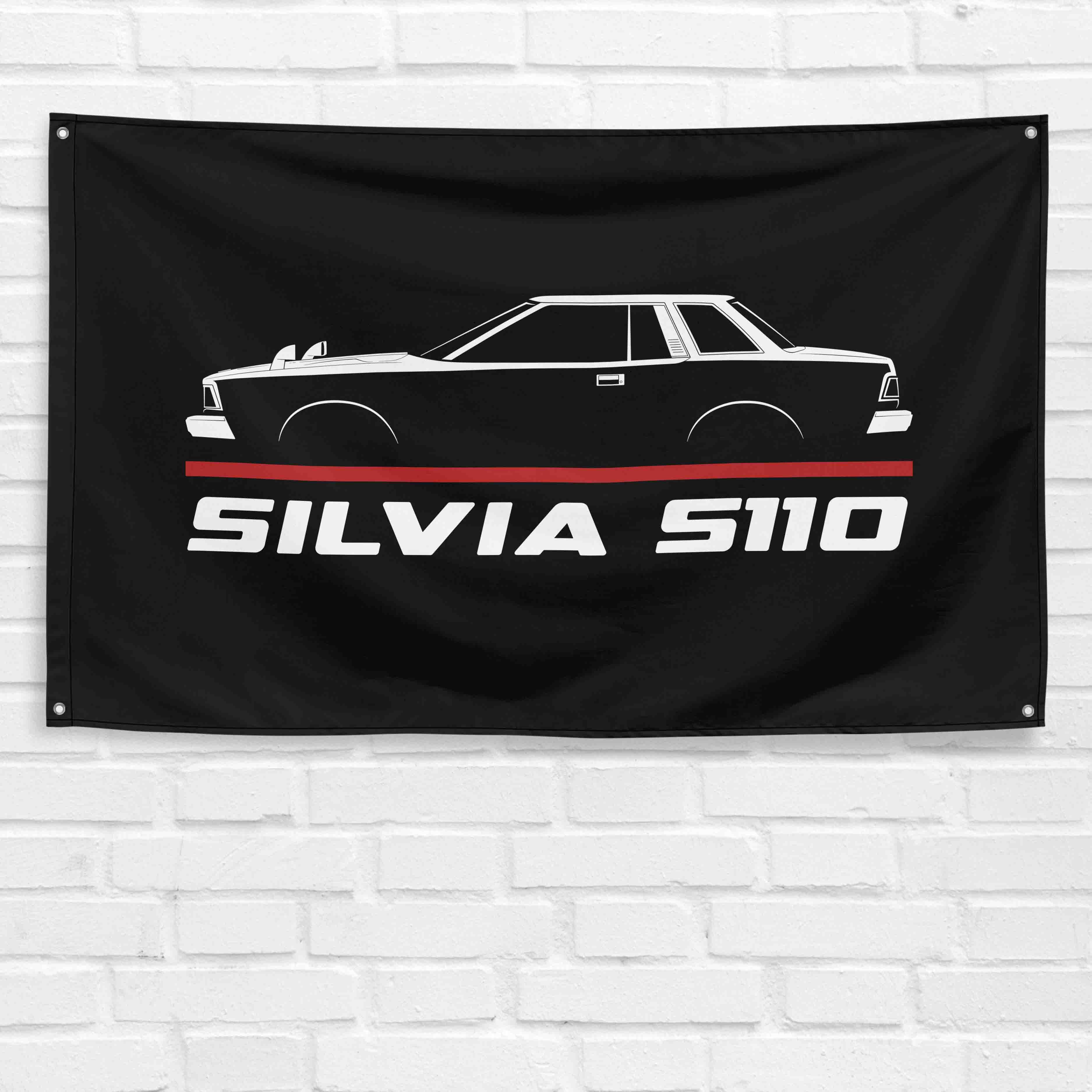 Silvia S12 1983-1988 3x5 ft Flag Garage Wall Decor Birthday Gift Banner