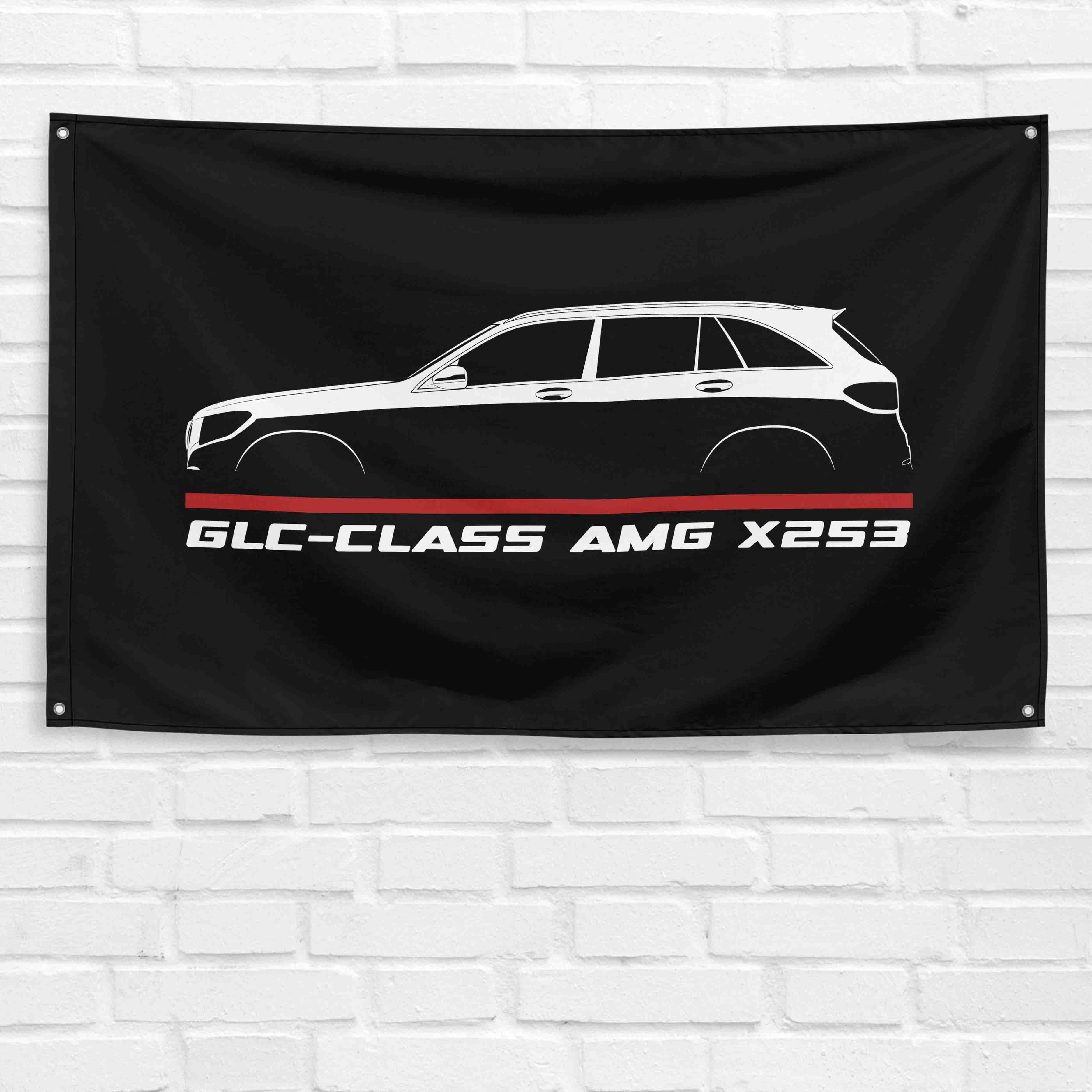 GLC-Class AMG X253 2015-2020 3x5 ft Flag Garage Wall Decor Birthday Gift Banner