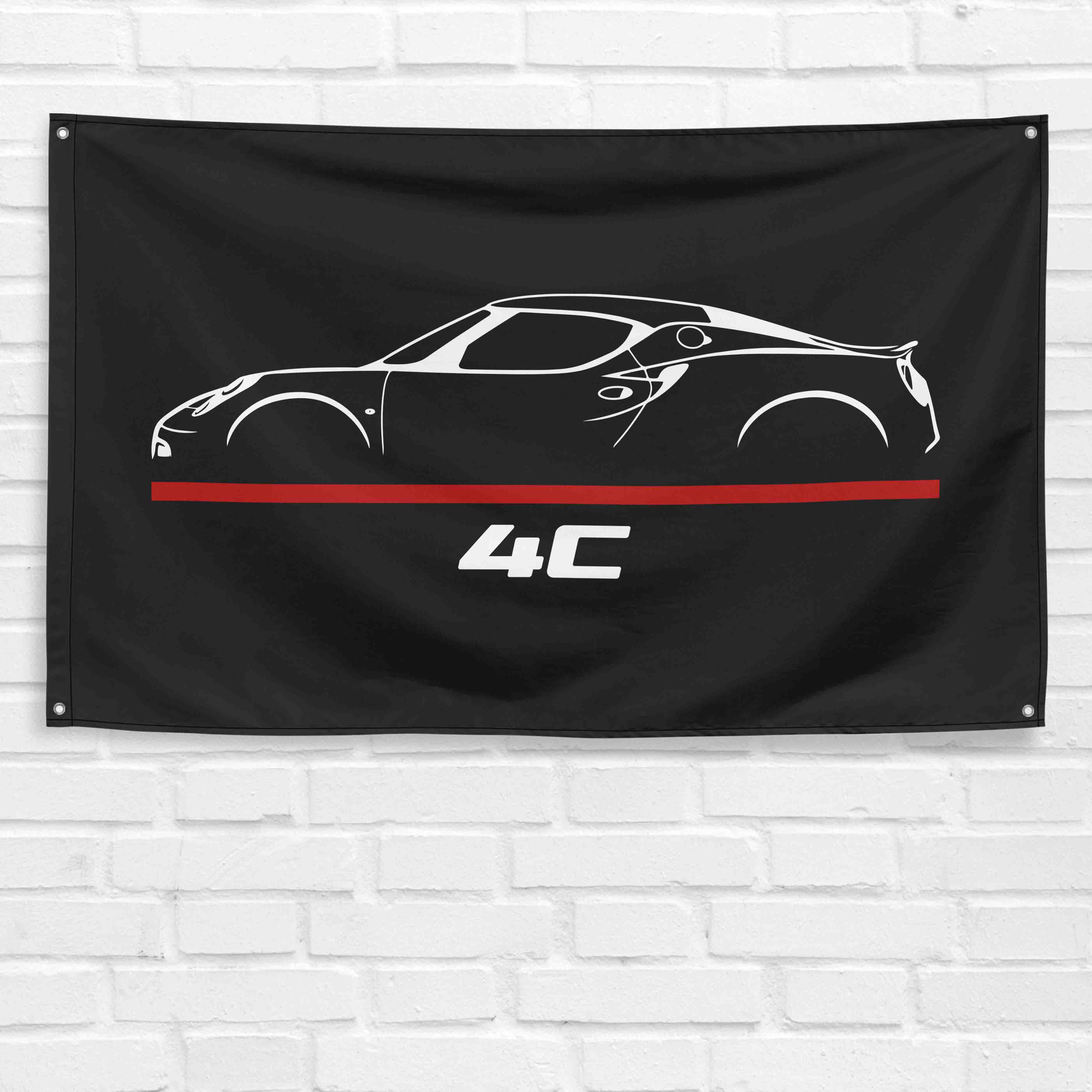 4C 2019 3x5 ft Flag Garage Wall Decor Birthday Gift Banner