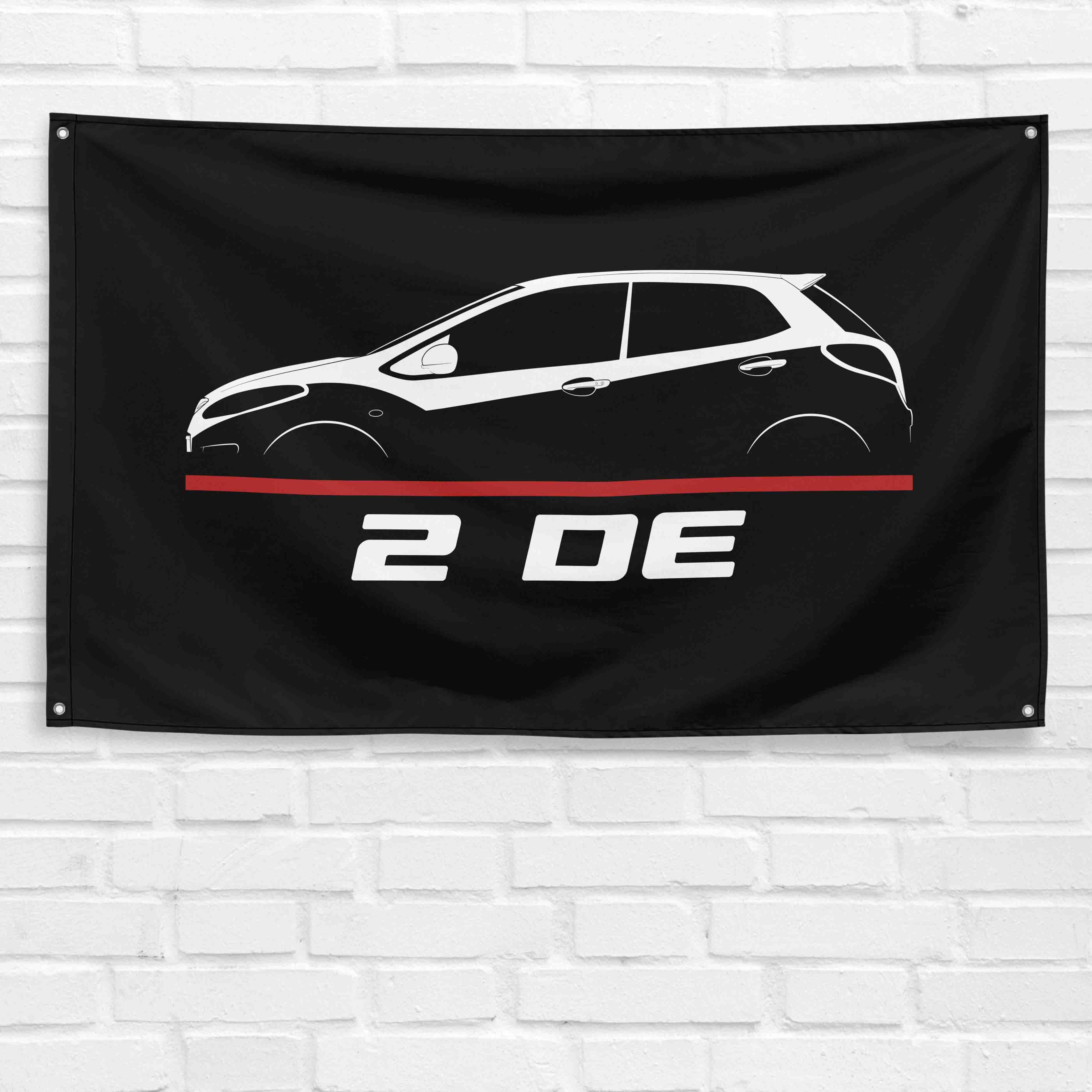 2 DE 2007-2015 3x5 ft Flag Garage Wall Decor Birthday Gift Banner