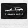 B-Class W246 2011-2018 3x5 ft Flag Garage Wall Decor Birthday Gift Banner