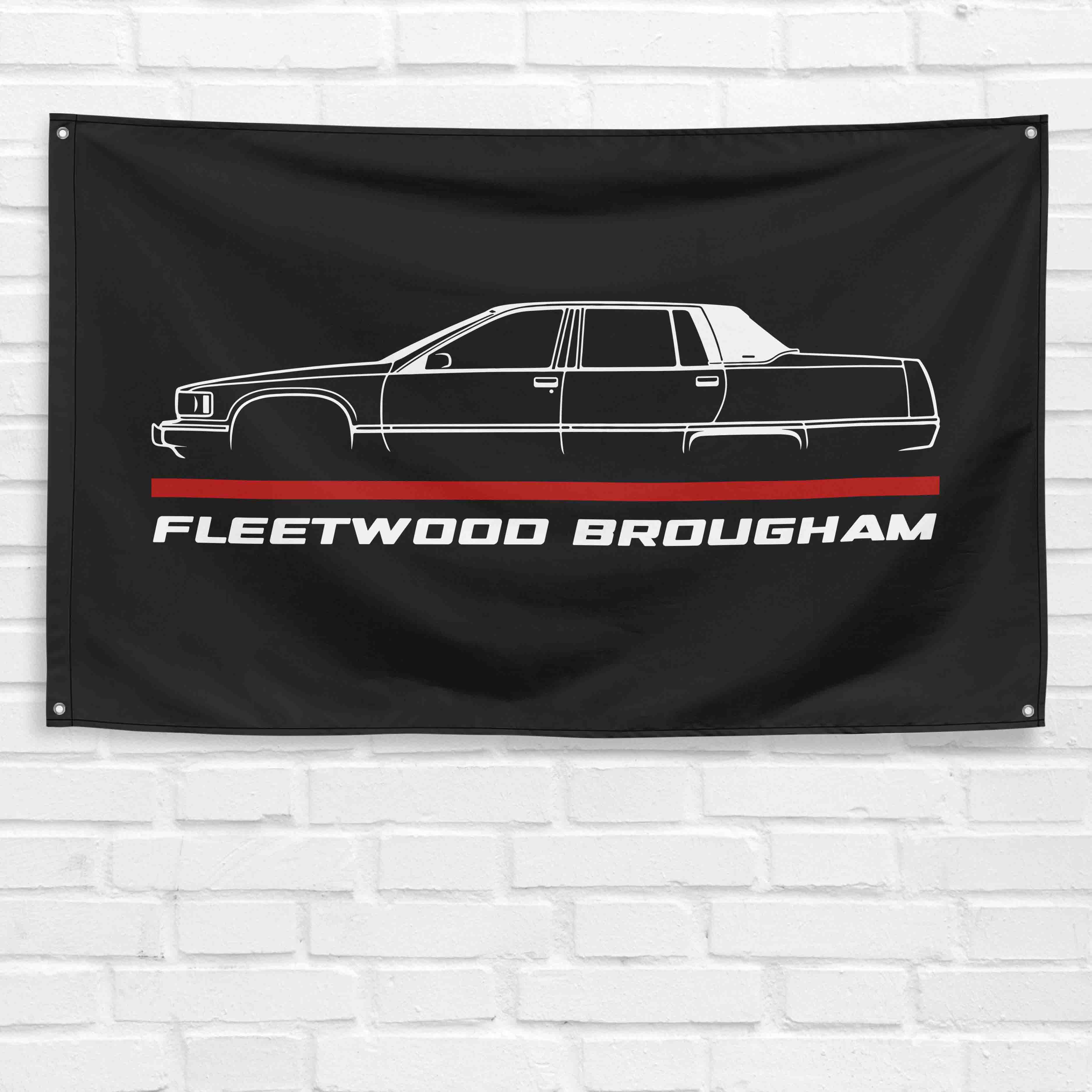 Fleetwood Brougham 1994 3x5 ft Flag Garage Wall Decor Birthday Gift Banner