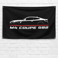 M4 Coupe G82 2020-2022 3x5 ft Flag Garage Wall Decor Birthday Gift Banner