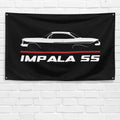 Impala SS 1961 3x5 ft Flag Garage Wall Decor Birthday Gift Banner