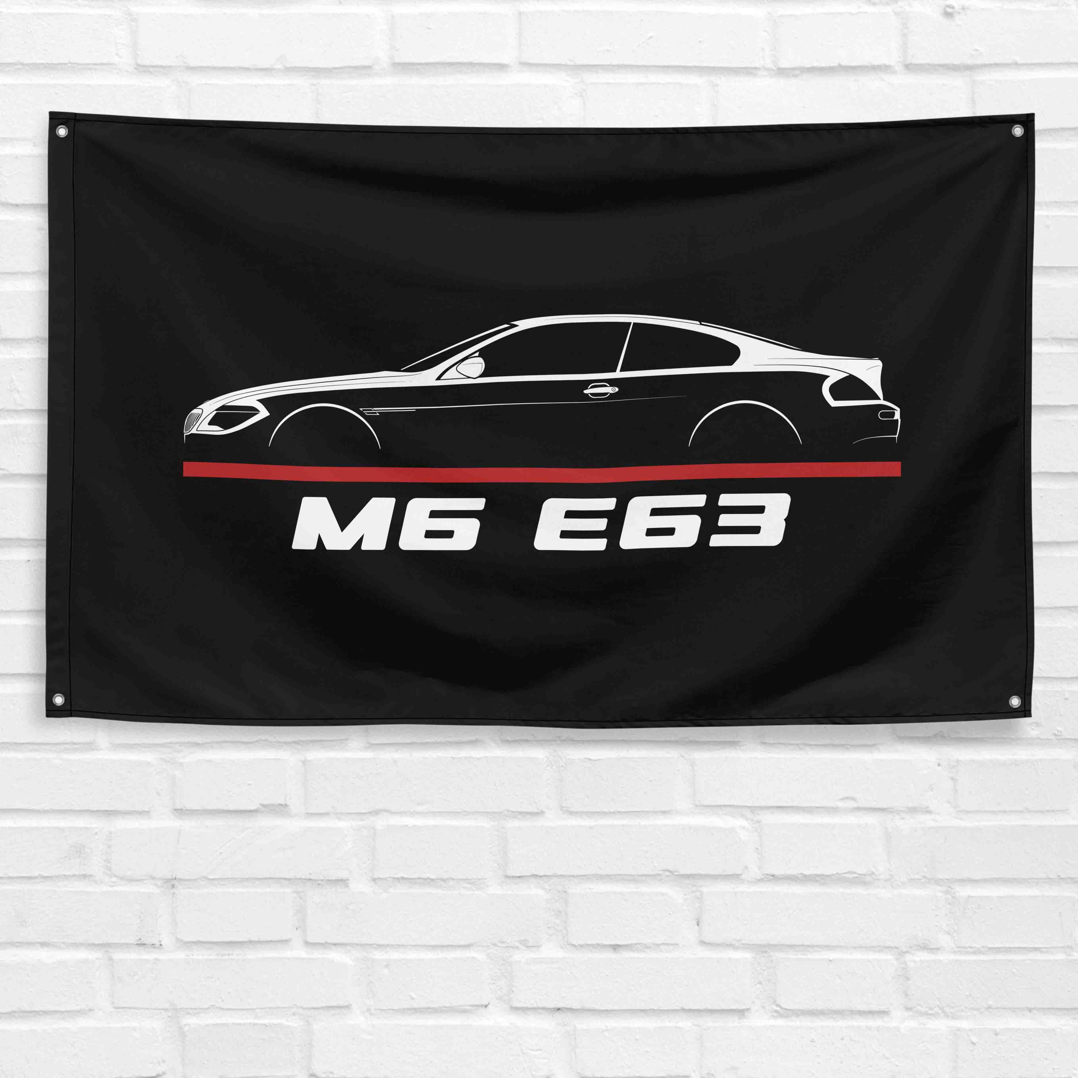 M6 E63 2005-2010 3x5 ft Flag Garage Wall Decor Birthday Gift Banner