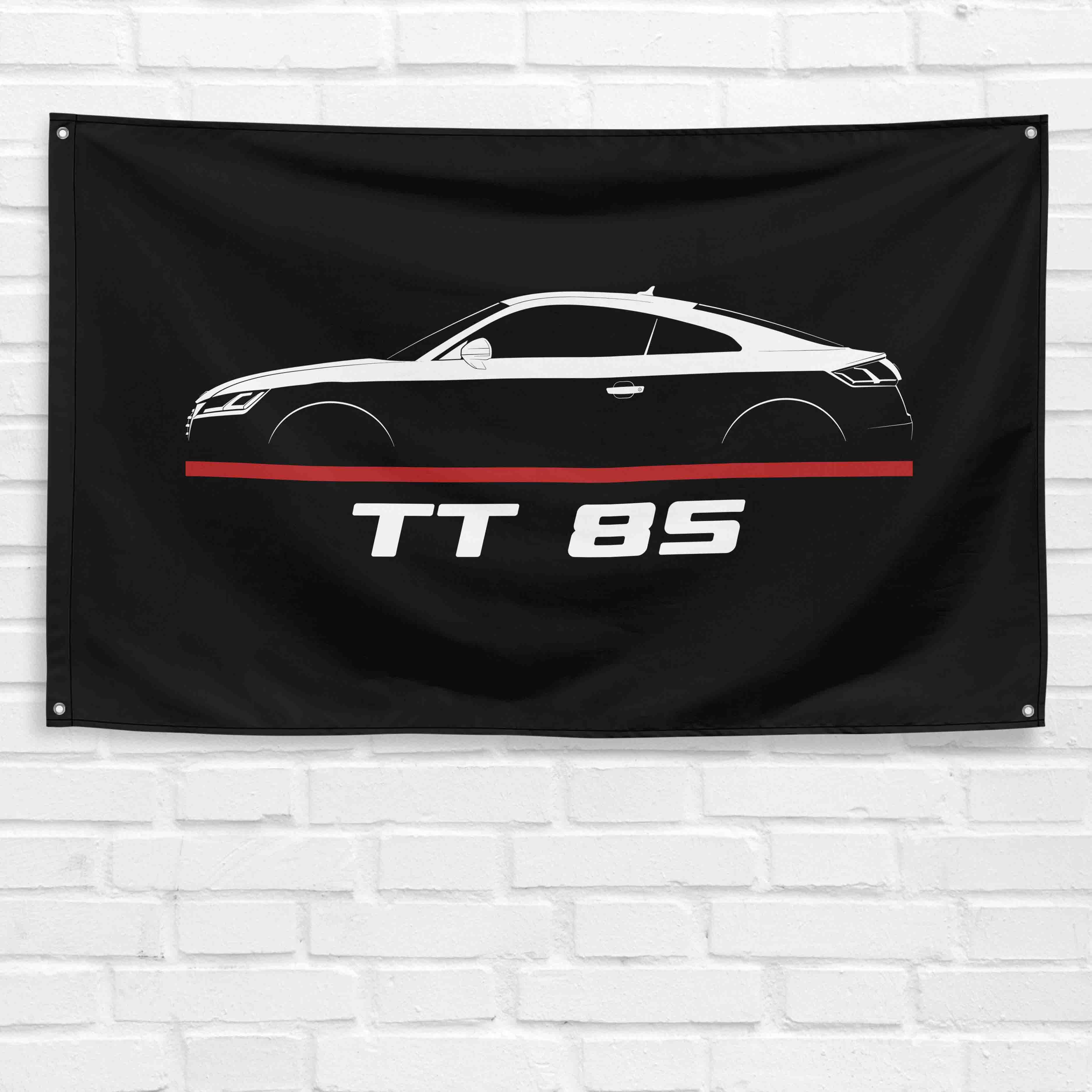 TT 8S 2014-2022 3x5 ft Flag Garage Wall Decor Birthday Gift Banner